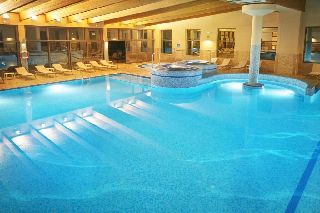 indoor pool, seasonal outdoor pool