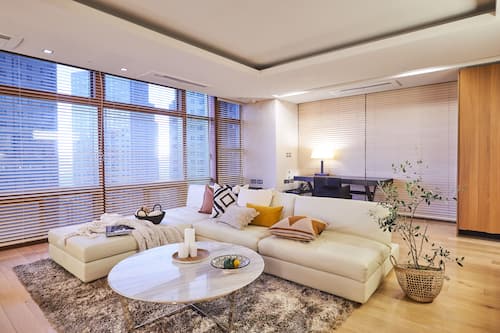 Suite (2 Persons) | Lakens van Egyptisch katoen, luxe beddengoed