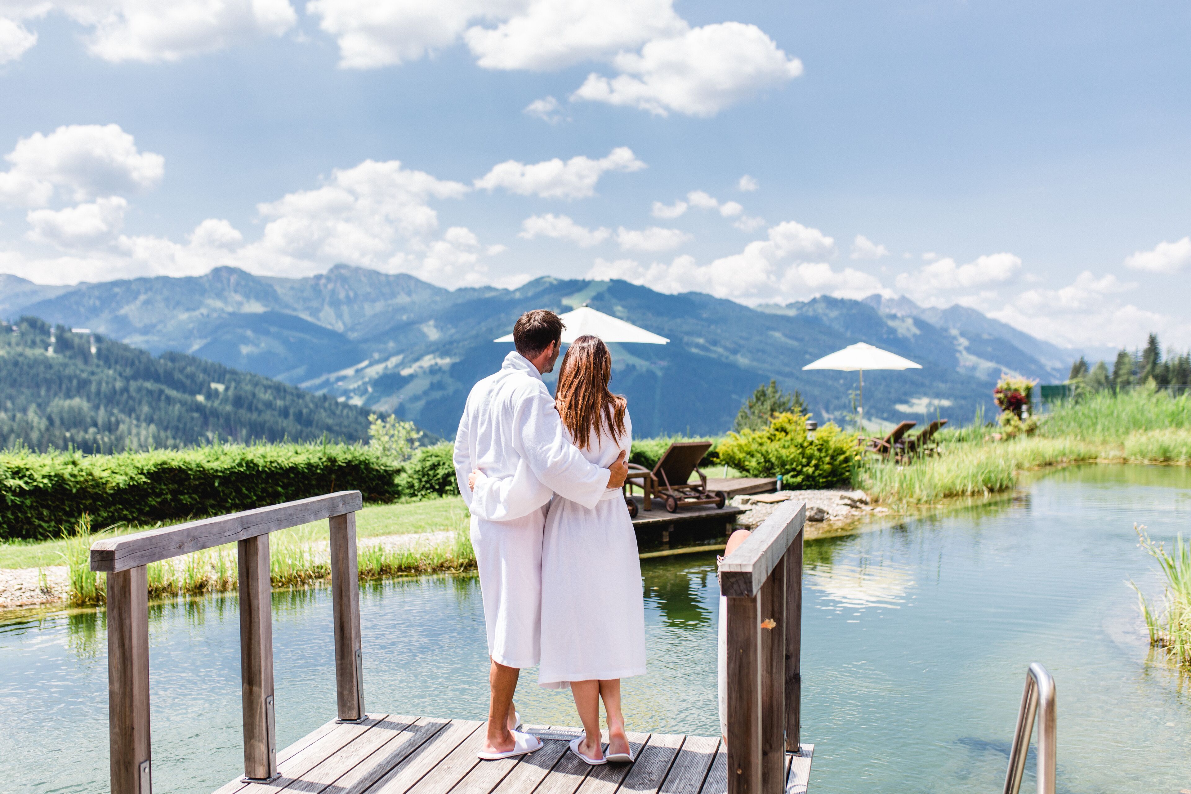 2 indoor pools, outdoor pool, pool umbrellas, pool loungers
