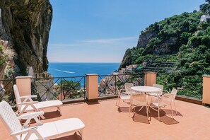 Apartment, 3 Bedrooms, Terrace, Sea View (3) | View from room - Residence Villa Rosa (Ravello)