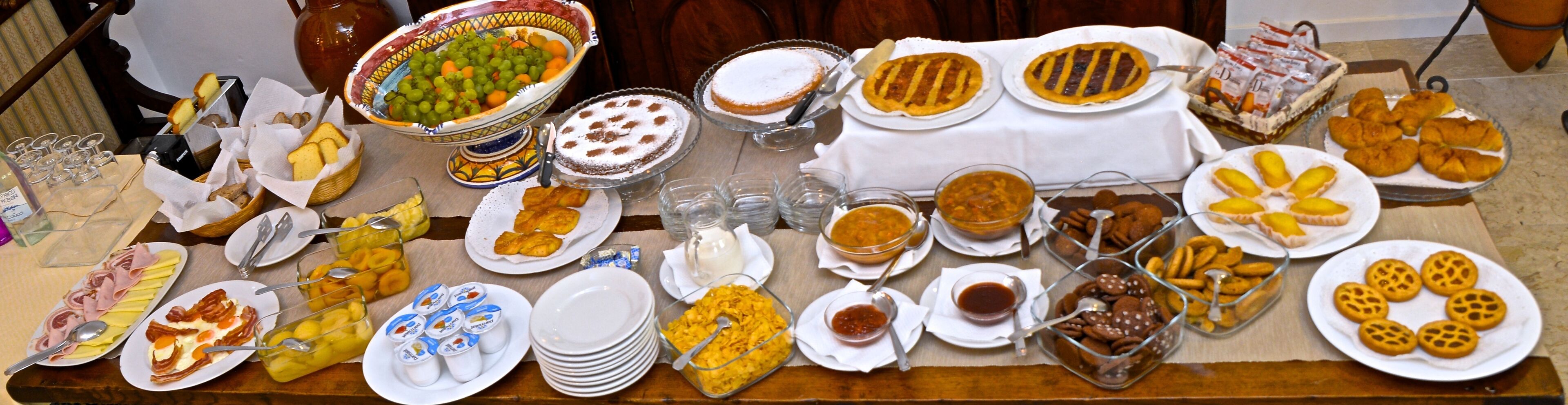 Petit déjeuner buffet compris tous les jours