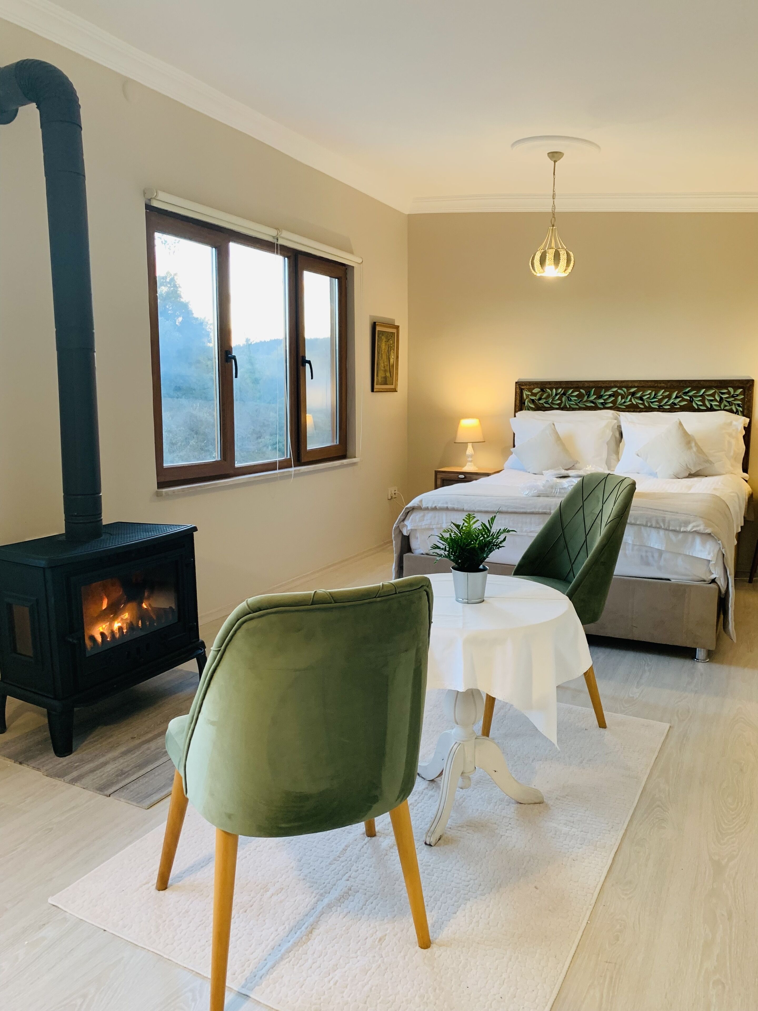 Zeytin Room | Fer et planche à repasser, Wi-Fi gratuit, draps fournis