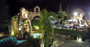Front of property – evening/night