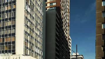 Façade de lâhĂ©bergement