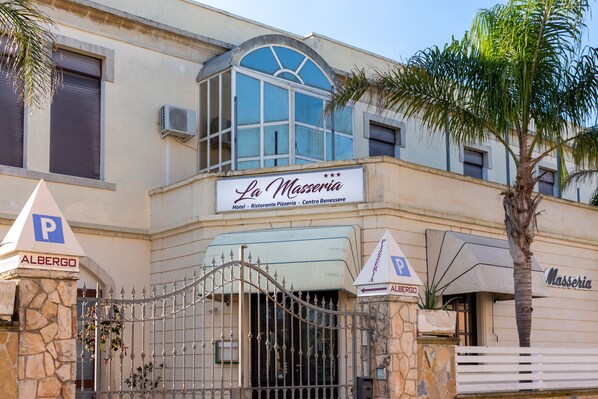 Fassade der Unterkunft