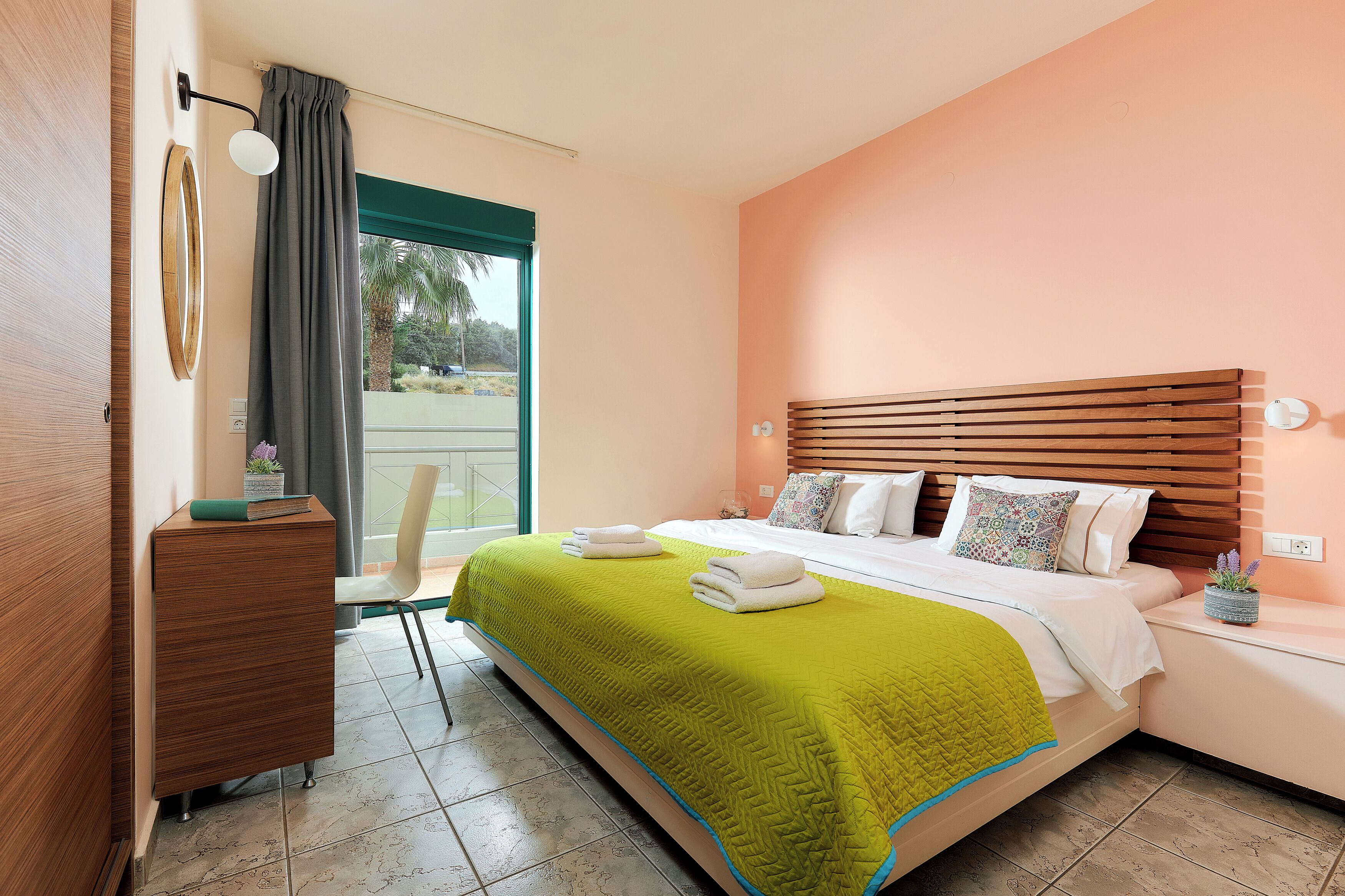 1 habitación y ropa de cama de alta calidad 