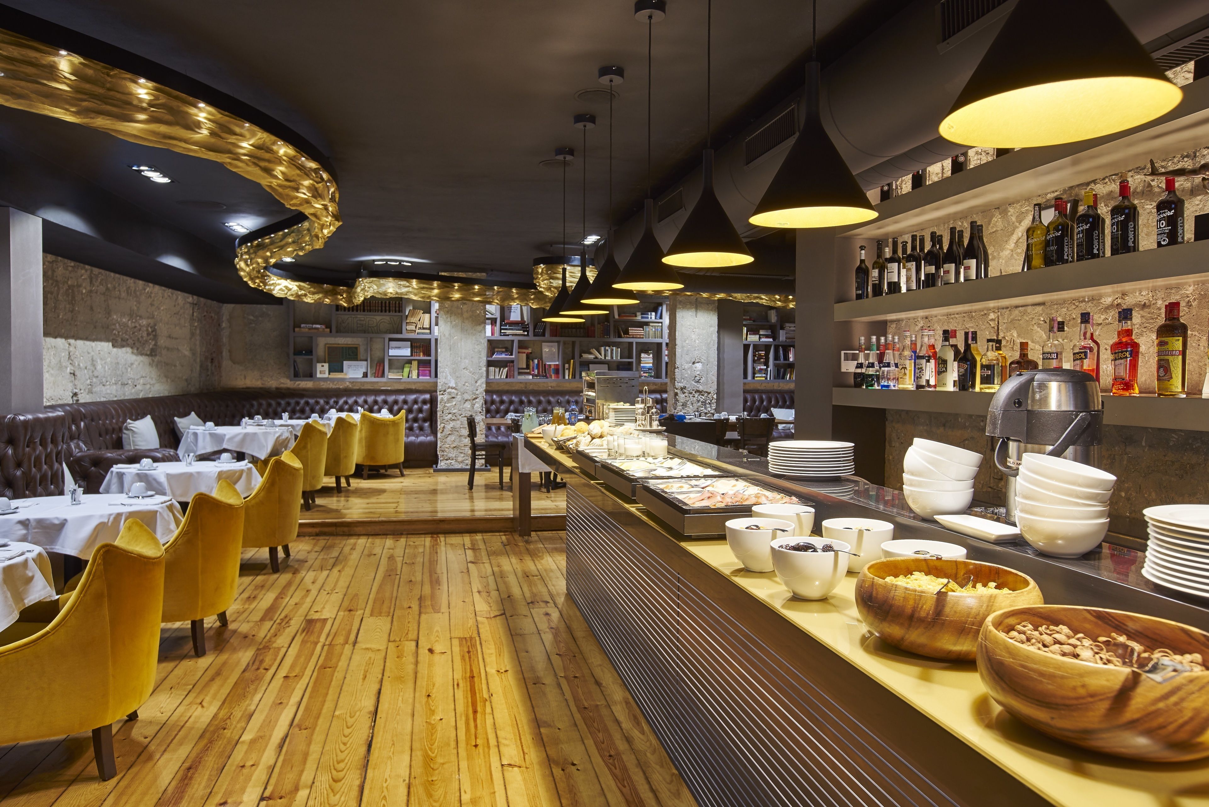 daily buffet breakfast (eur 15 per person)