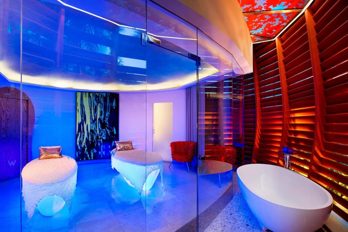 couples treatment room(s), sauna, steam room, body treatments