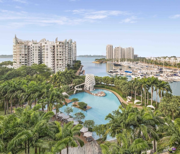 Balcony view - W Singapore - Sentosa Cove (Newly Renovated) (Singapore)