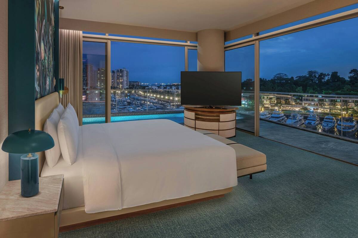 ห้องสวีท, 1 ห้องนอน (Escape 1 Bedroom) | ผ้าปูที่นอนฝ้ายอียิปต์, เครื่องนอนระดับพรีเมียม, มินิบาร์
