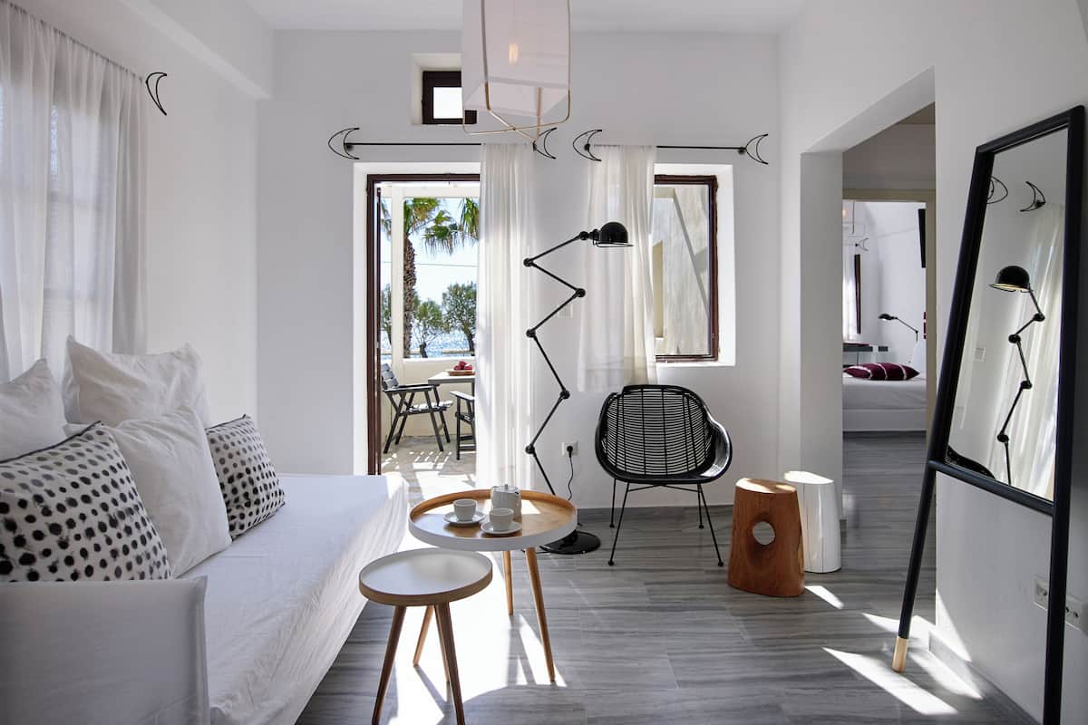 1 habitación y ropa de cama de alta calidad