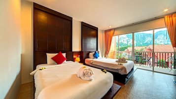 Superior Room, 2 Single Beds | Premium bedding, pillow-top beds, minibar, in-room safe