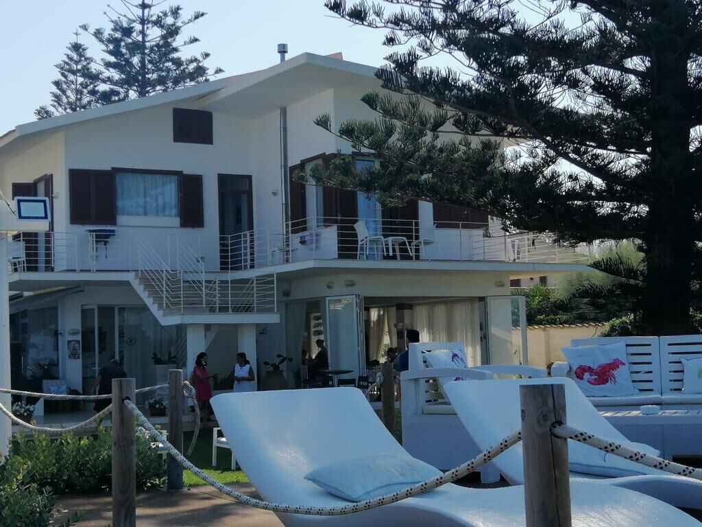 Façade de l’hébergement