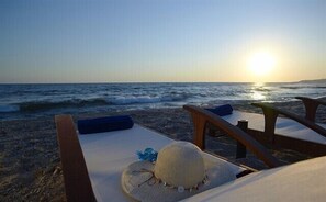 Beach nearby, beach towels