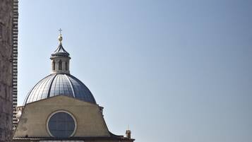 Blick von der Unterkunft