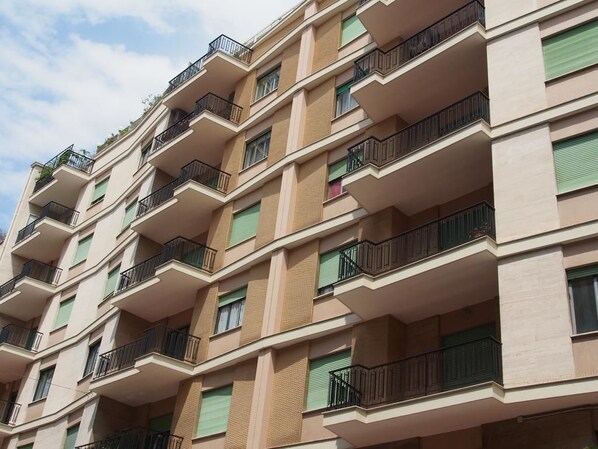 Façade de l’hébergement