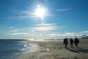 Beach nearby