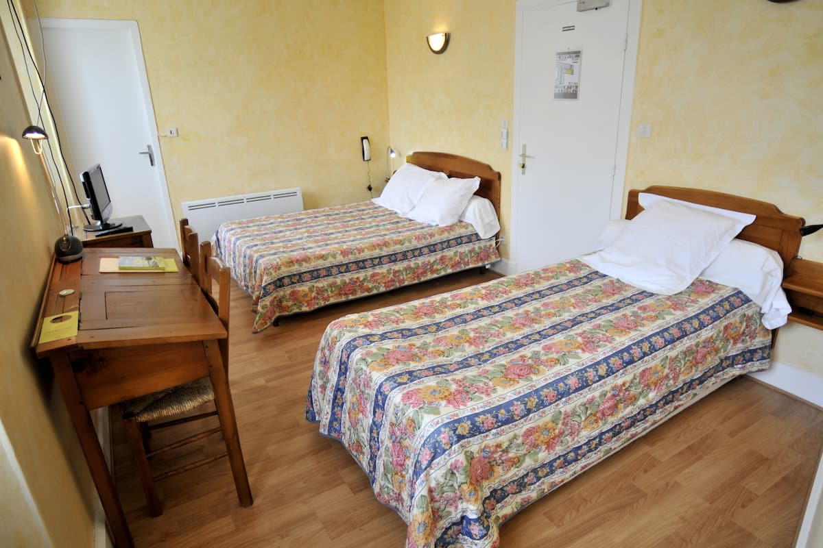 Chambre avec lits jumeaux, 2 lits une place
