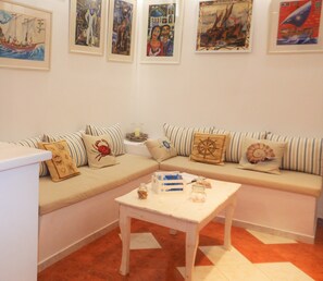 Sitzecke in der Lobby