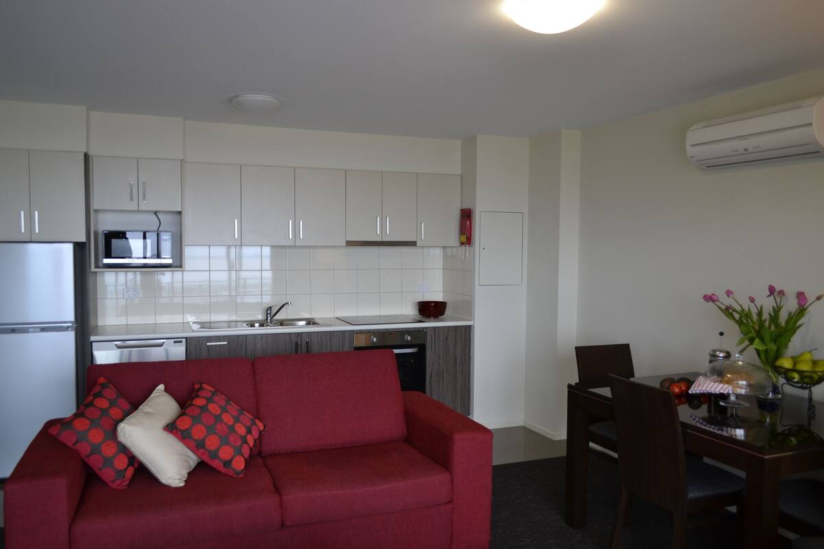 Living area | 42-inch flat-screen TV with cable channels, TV, DVD player