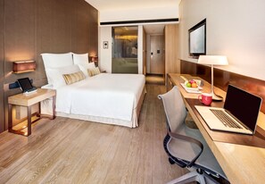 Free minibar items, in-room safe, desk, iron/ironing board