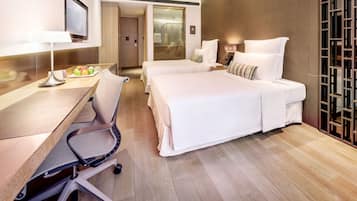 Free minibar items, in-room safe, desk, iron/ironing board