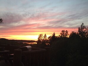 Vue depuis l’hébergement 