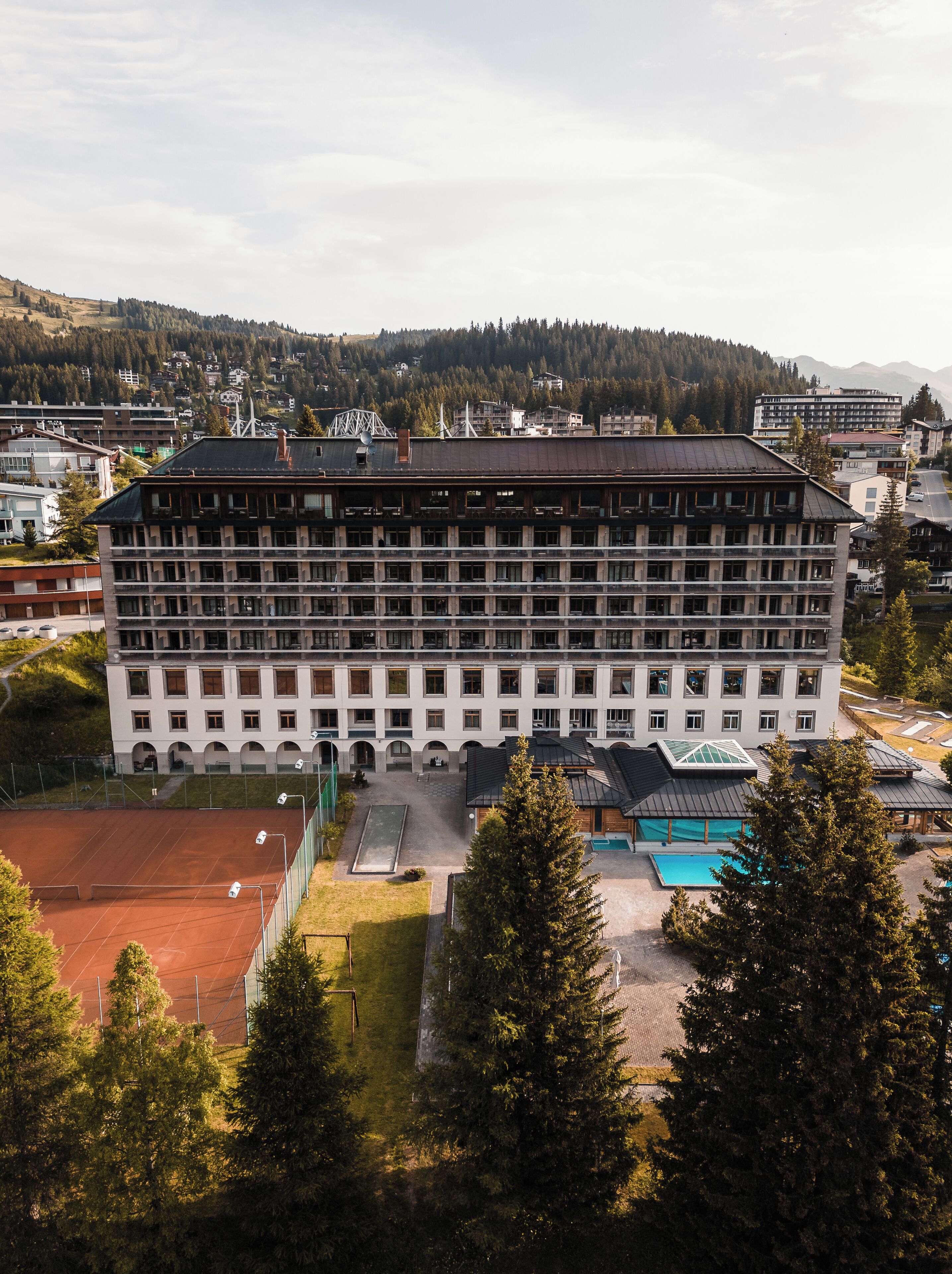 Fassade der Unterkunft