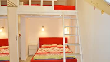 Standard Apartment, 1 Bedroom, Kitchen | 1 bedroom, iron/ironing board, free cots/infant beds, travel cot