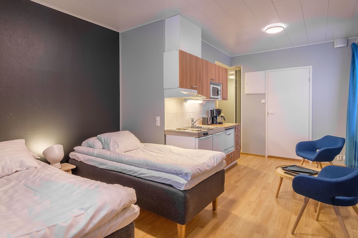 Apartment (Annex building) | Verduisterende gordijnen, gratis wifi, beddengoed
