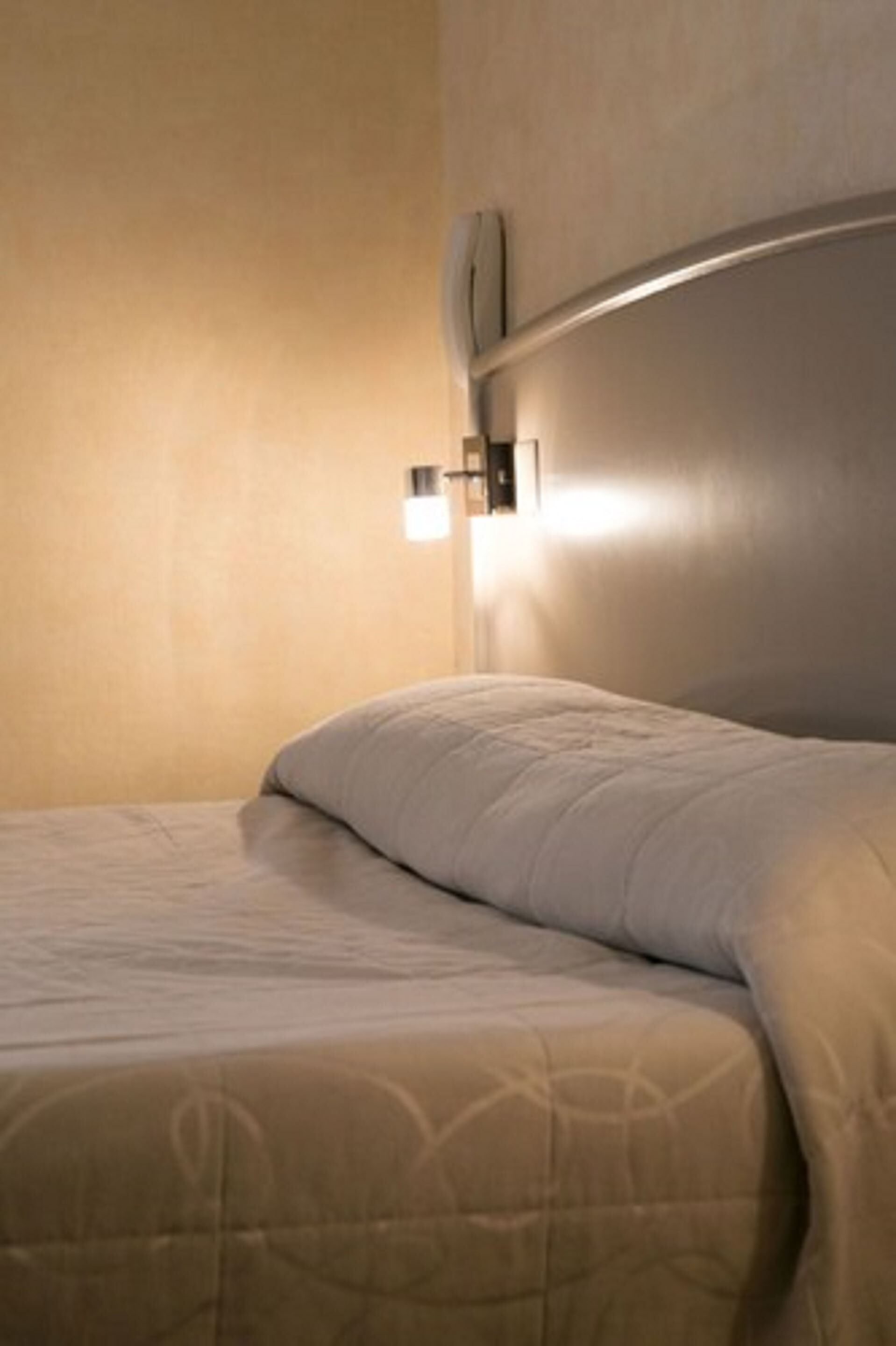 standard double room single use | premium bedding, desk, laptop workspace, soundproofing