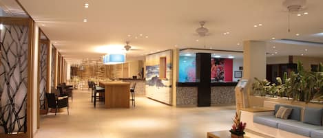 Sala de estar en el lobby