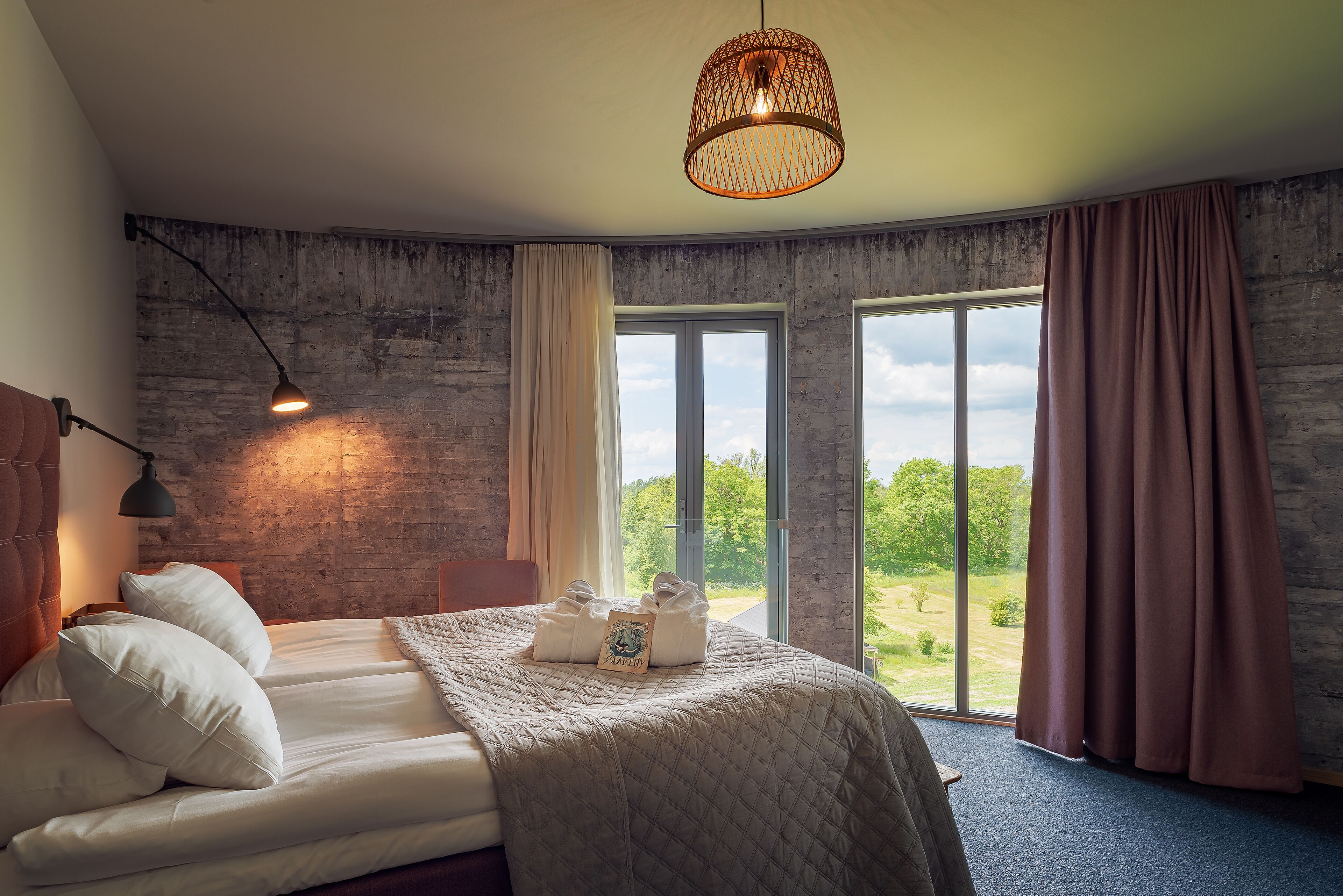 double room | desk, laptop workspace, blackout curtains, rollaway beds