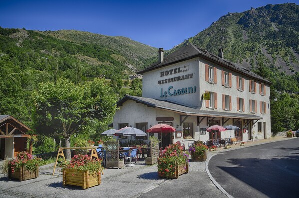 Façade de l’hébergement