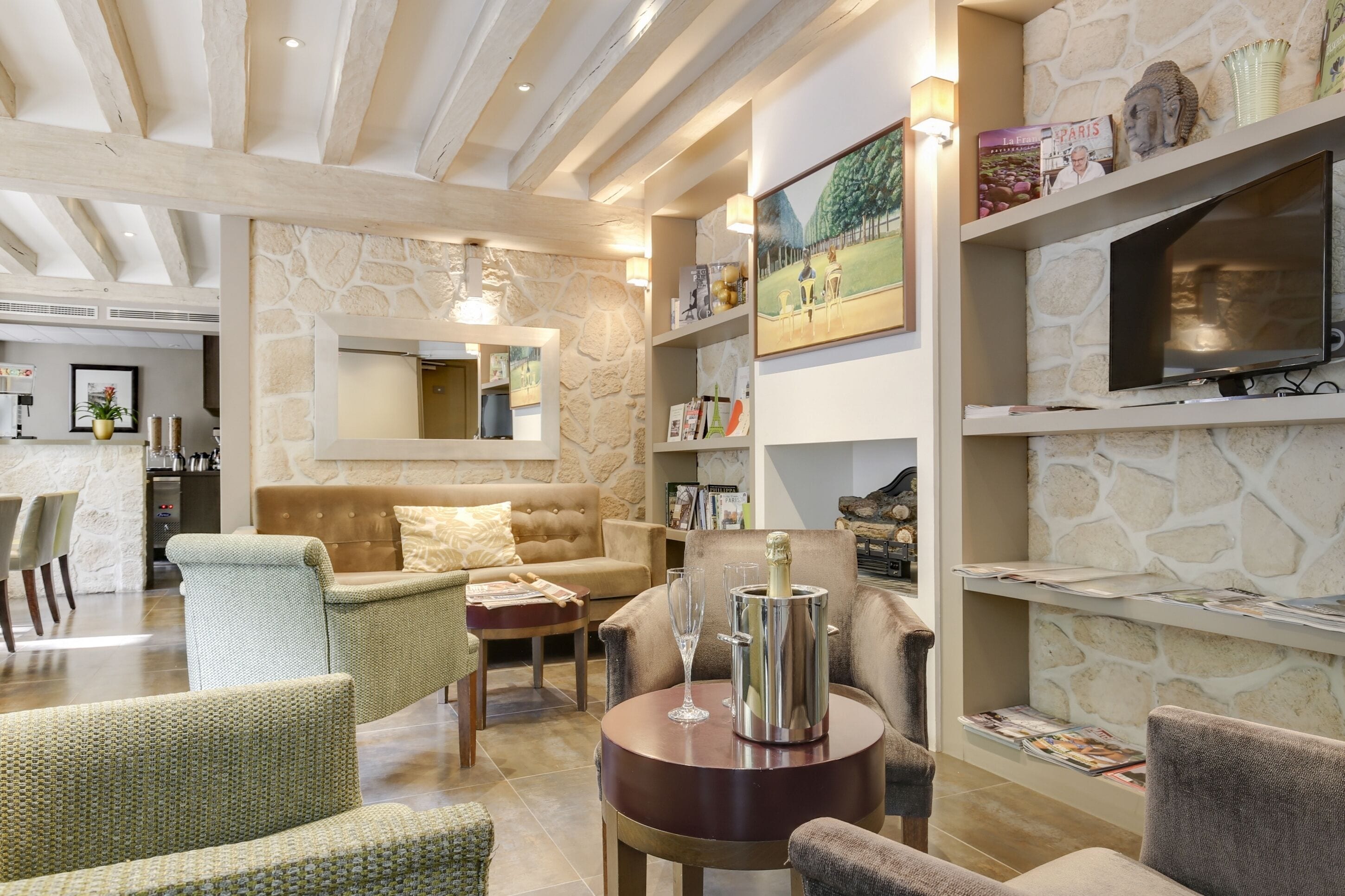 Sitzecke in der Lobby