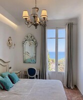 Superior Double Room, Sea View | 1 bedroom, premium bedding, blackout drapes, free WiFi