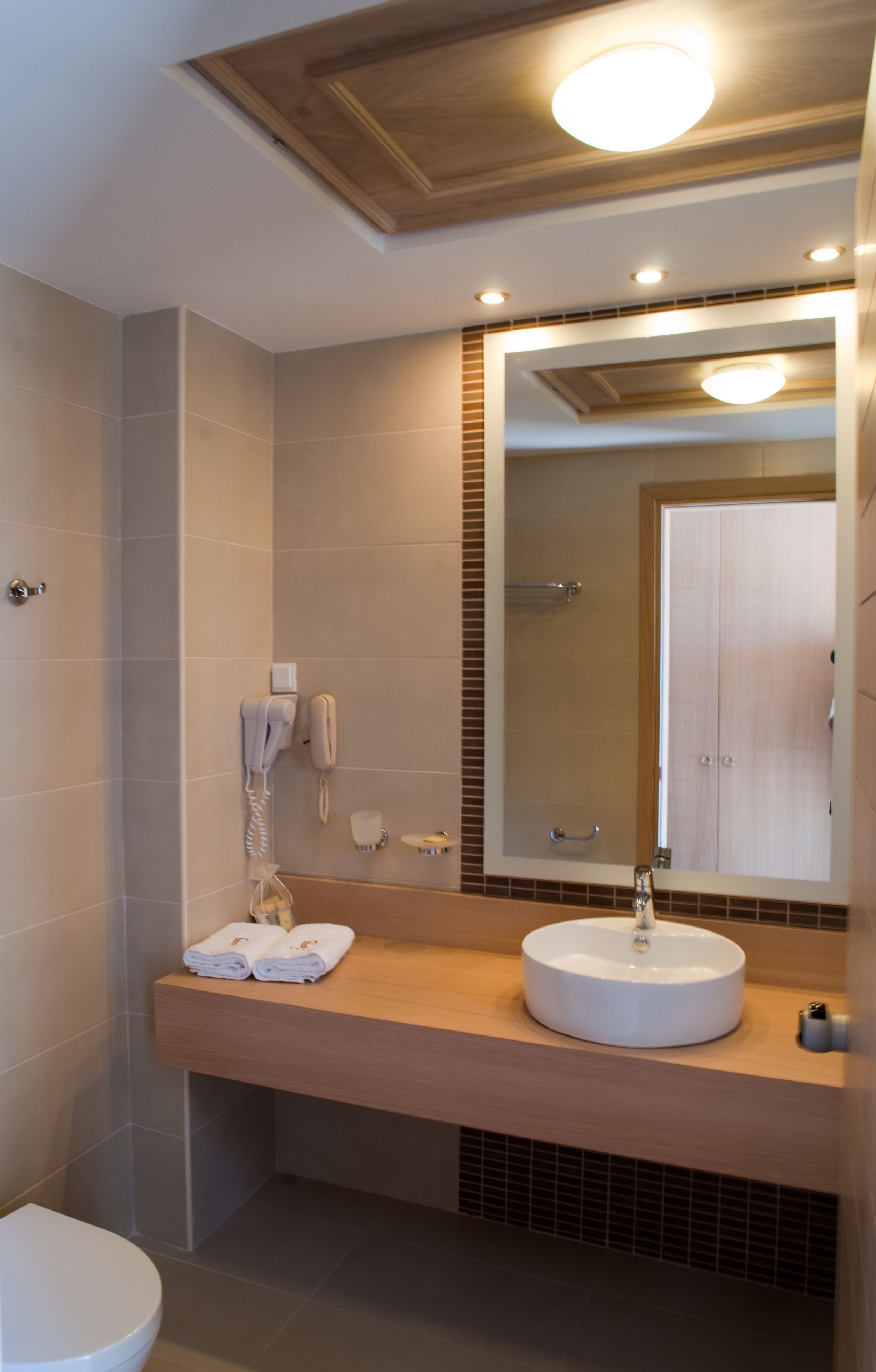 free toiletries, hair dryer, bathrobes, slippers