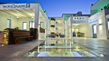 Front of property – evening/night