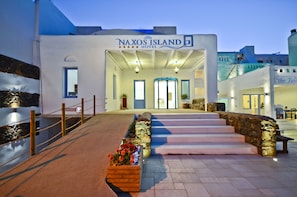 Front of property - evening/night