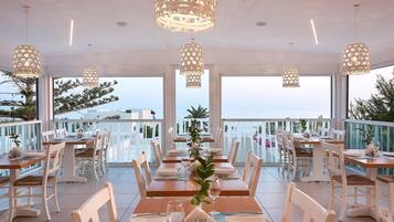 Breakfast and dinner served, Greek cuisine