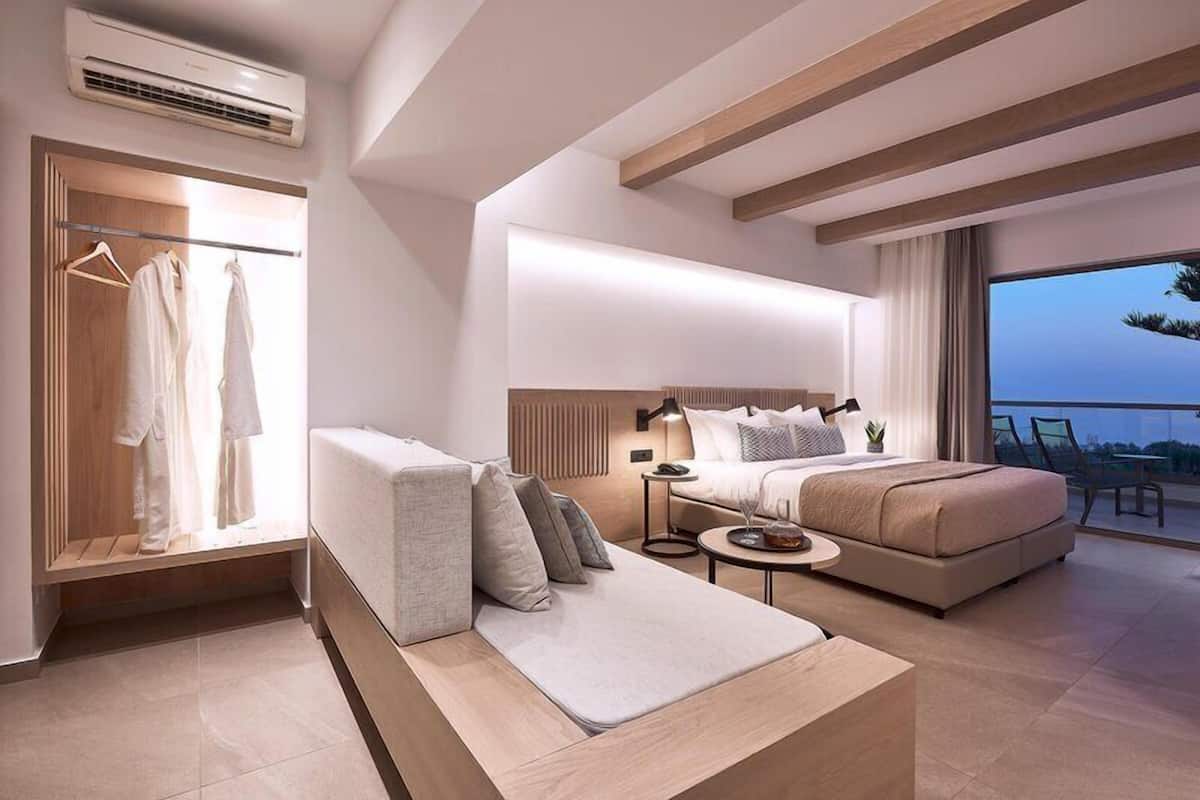 Premium bedding, down duvets, memory-foam beds, in-room safe