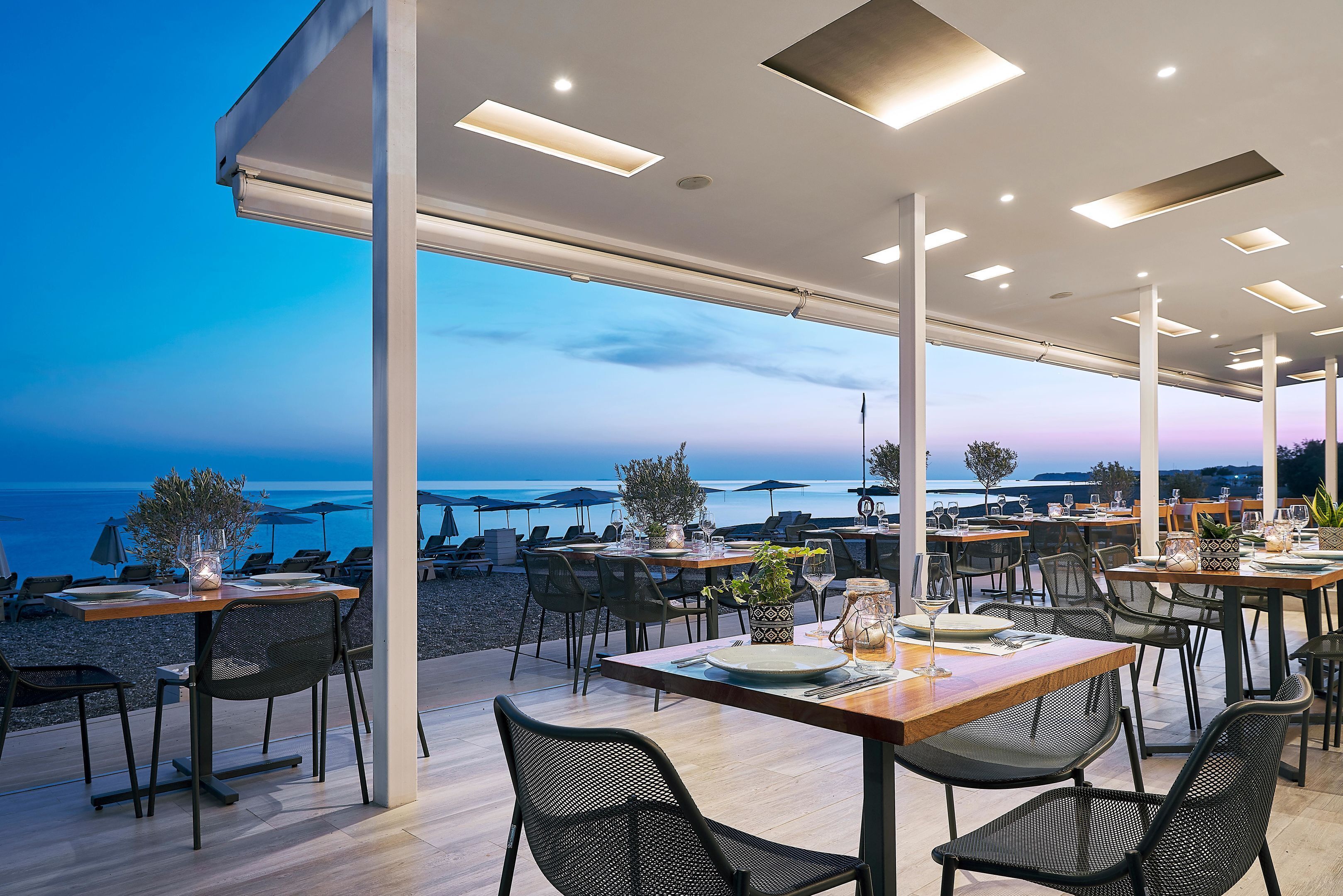 Breakfast and dinner served, Greek cuisine