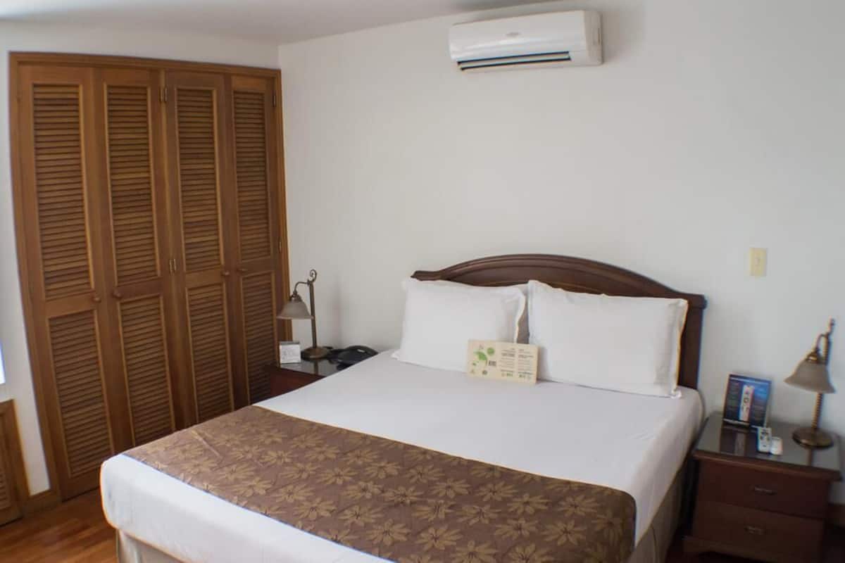 1 chambre, literie de qualité supérieure, couette en duvet d'oie