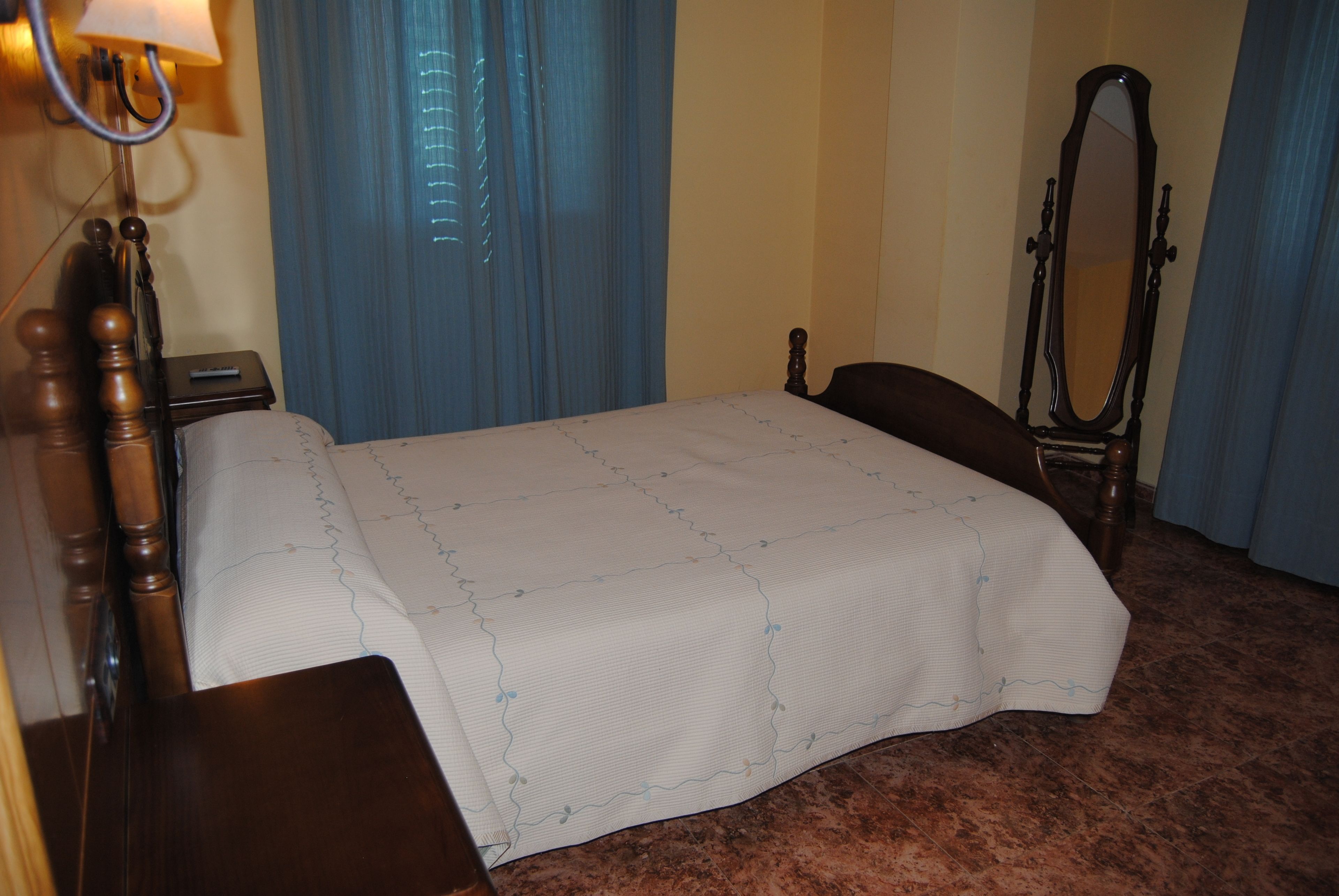 classic single room | desk, laptop workspace, soundproofing, iron/ironing board