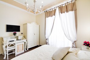 Quarto casal superluxo de uso individual, 1 cama de casal, vista para a cidade | Roupas de cama de algodão egípcio, roupas de cama premium