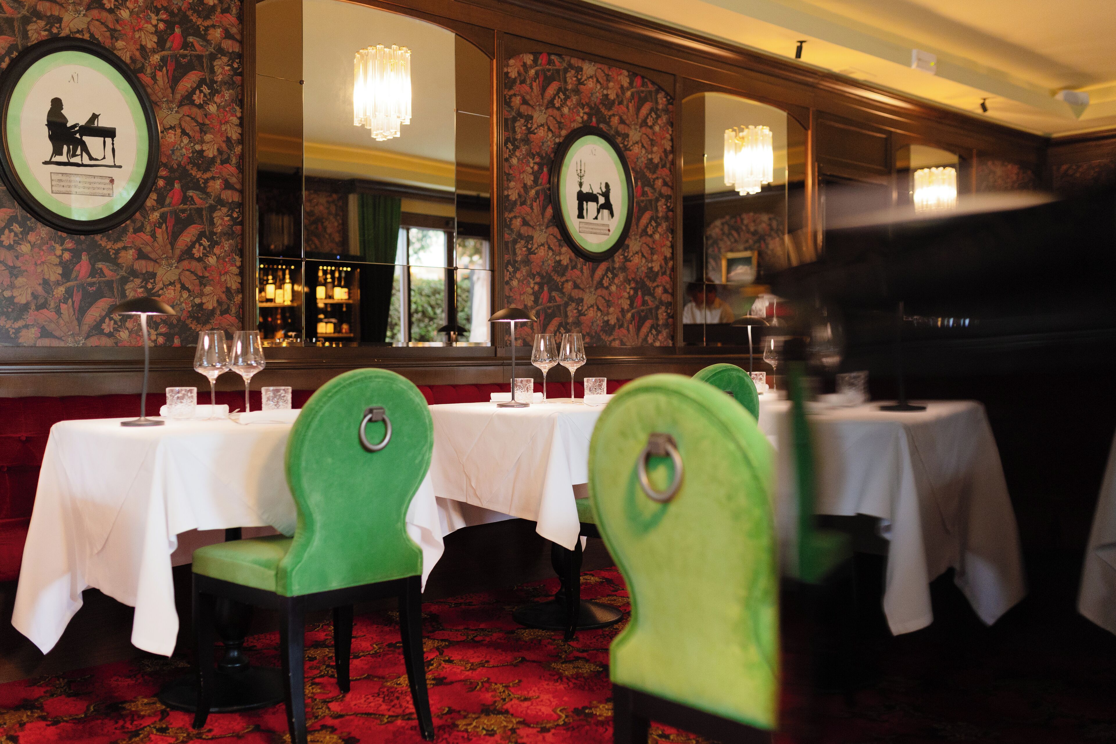 dinner served, local cuisine, garden views