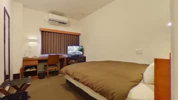 Premier Room | Premium bedding, desk, laptop workspace, blackout drapes