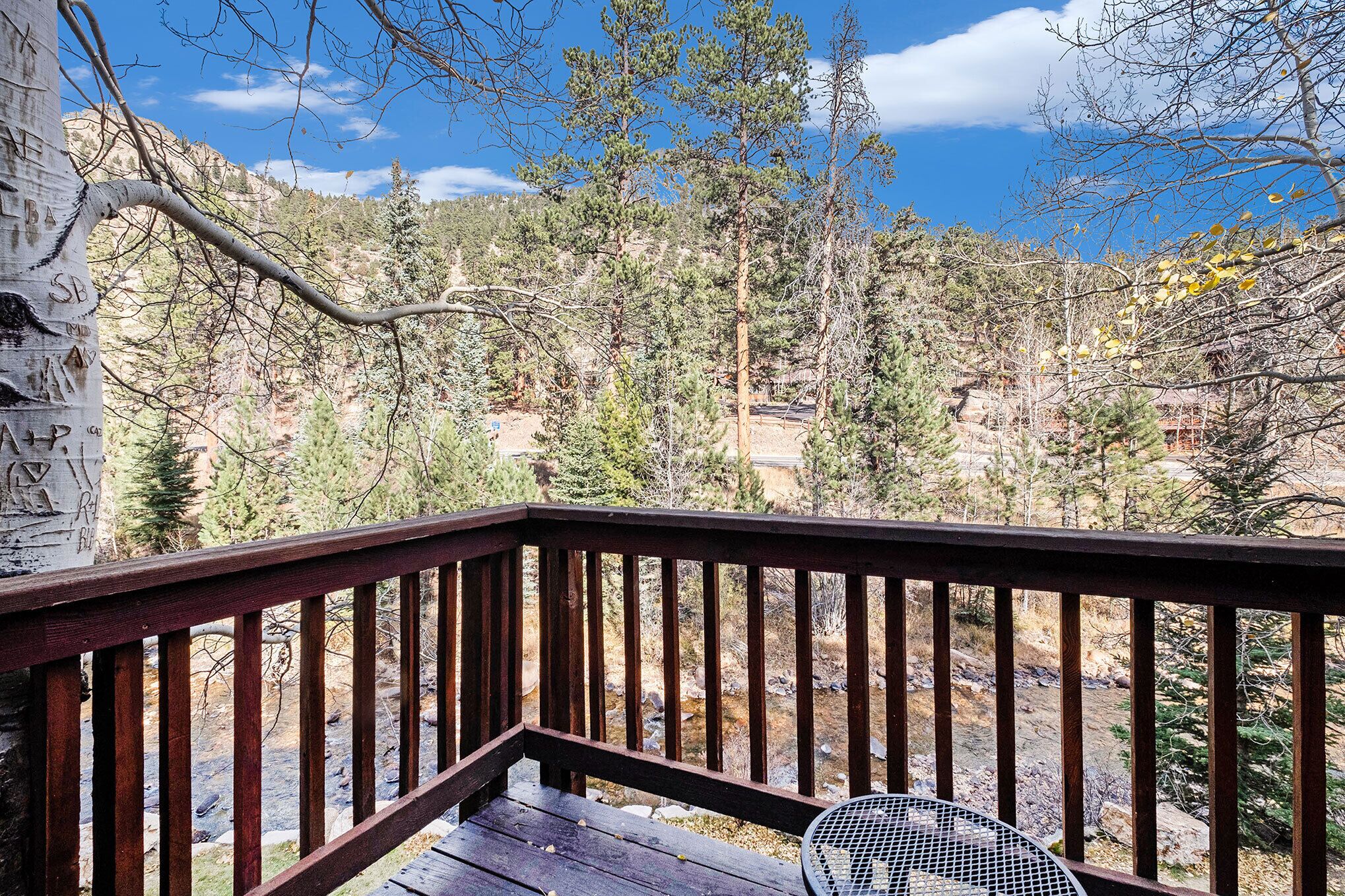 one bedroom suite (upstairs, kitchenette no stove) | terrace/patio