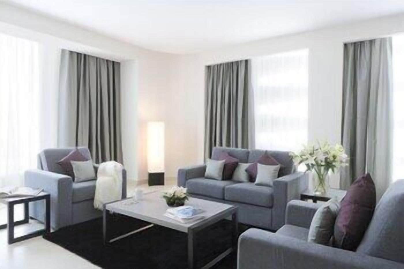 Flat-screen TV, DVD player