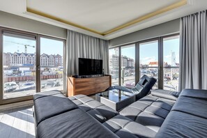 Iron/ironing board, cots/infant beds, rollaway beds, free WiFi - Apartinfo Waterlane Apartments (Gdansk)